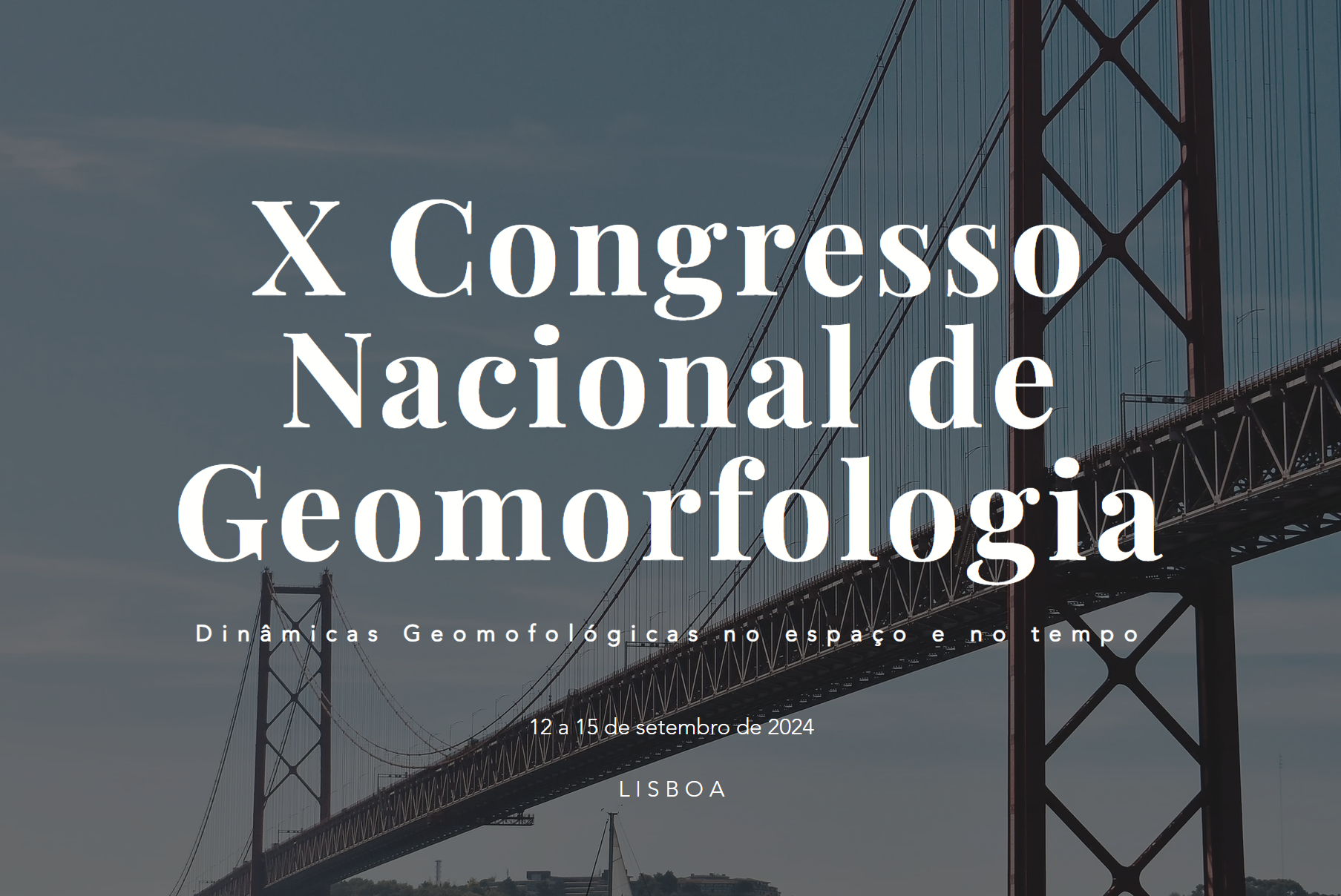 X Congresso Nacional de Geomorfologia